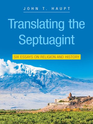 cover image of Translating the Septuagint